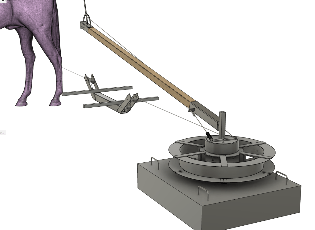 bobine du manège à cheval